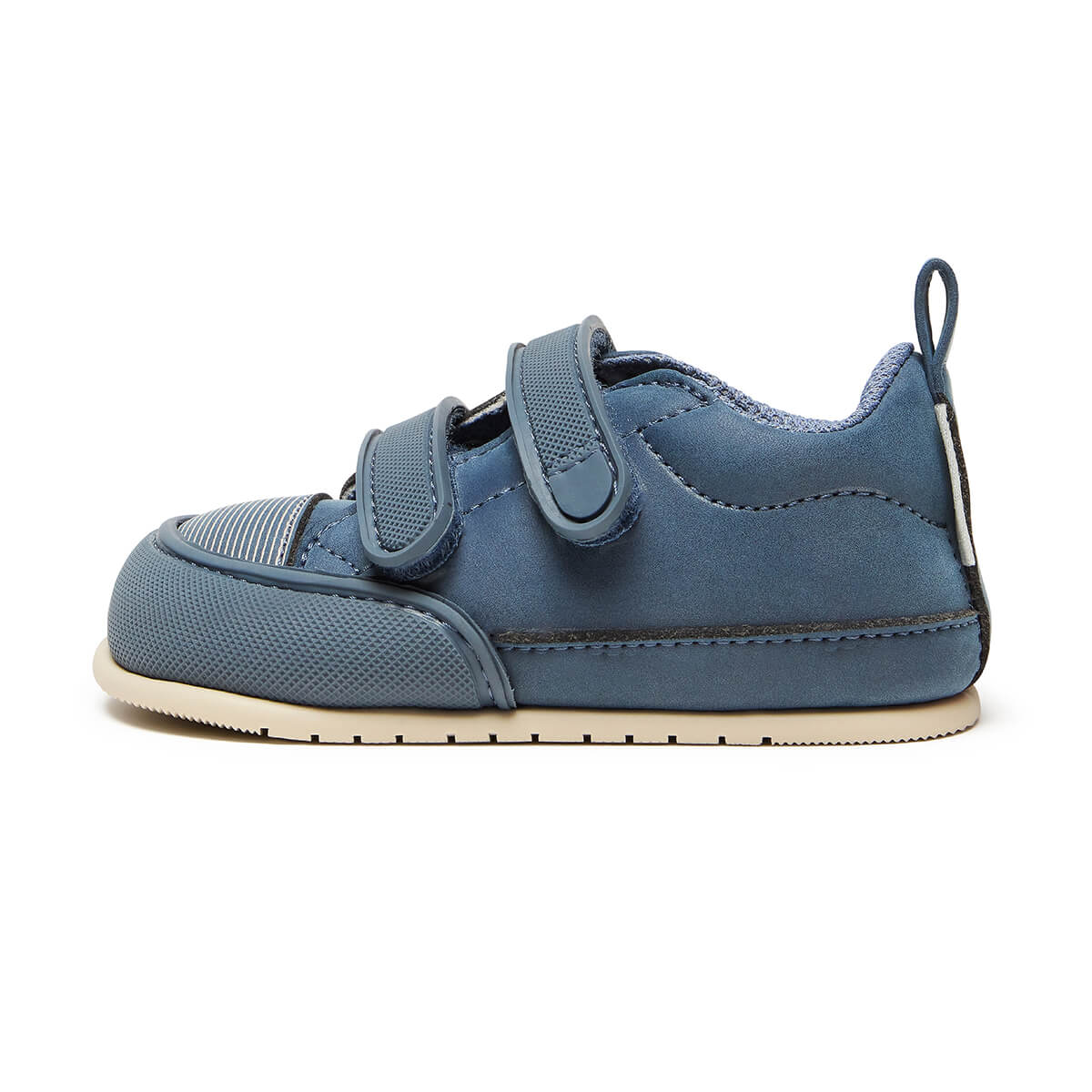 zapatillas diseno respetuoso espacio dedos bebe microfibra color azul denim moraira feroz aw24 01