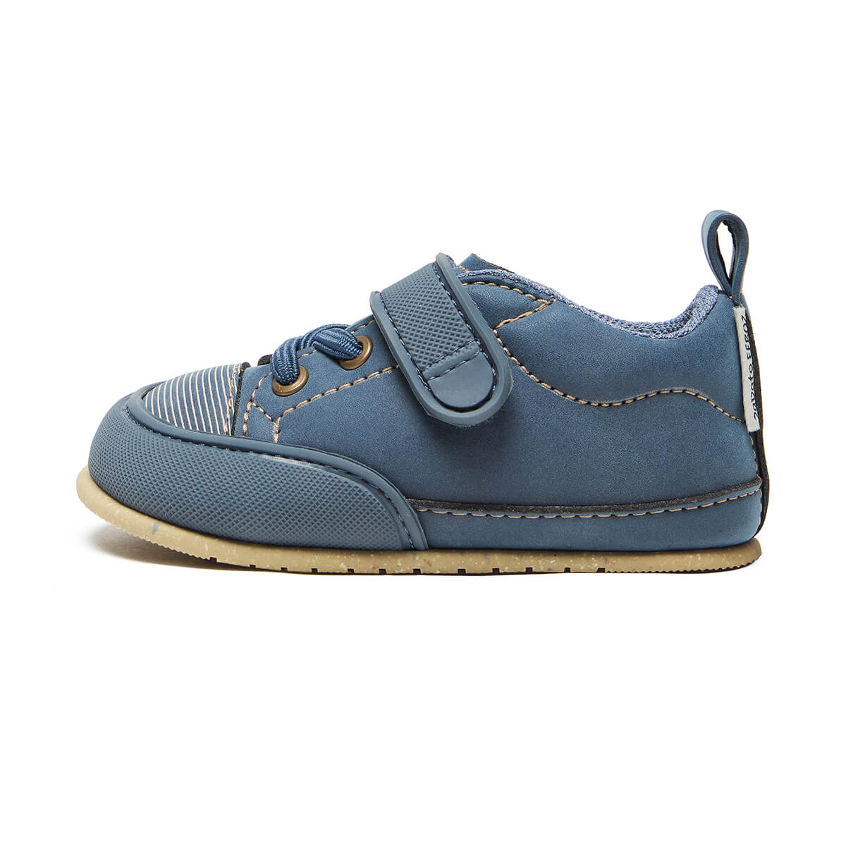 zapatillas infantiles respetuosas resistentes duraderas colegio todos dias color azul paterna feroz aw24 01