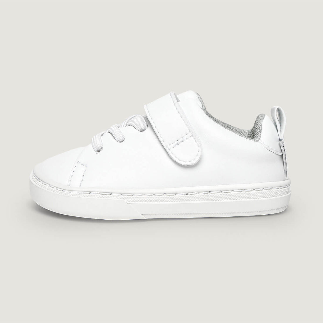 zapatillas minimalistas colegio tejido sostenible vegano microfibra ninos blanco turia rocker escolar | Blanco Microfibra