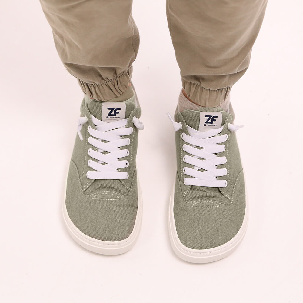 zapatillas respetuosas veganas ligeras adulto eliana SS26  kaki