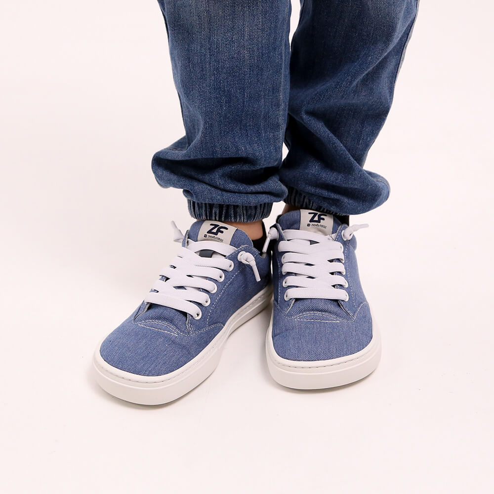 zapatillas respetuosas veganas ligeras adulto eliana SS26 azul