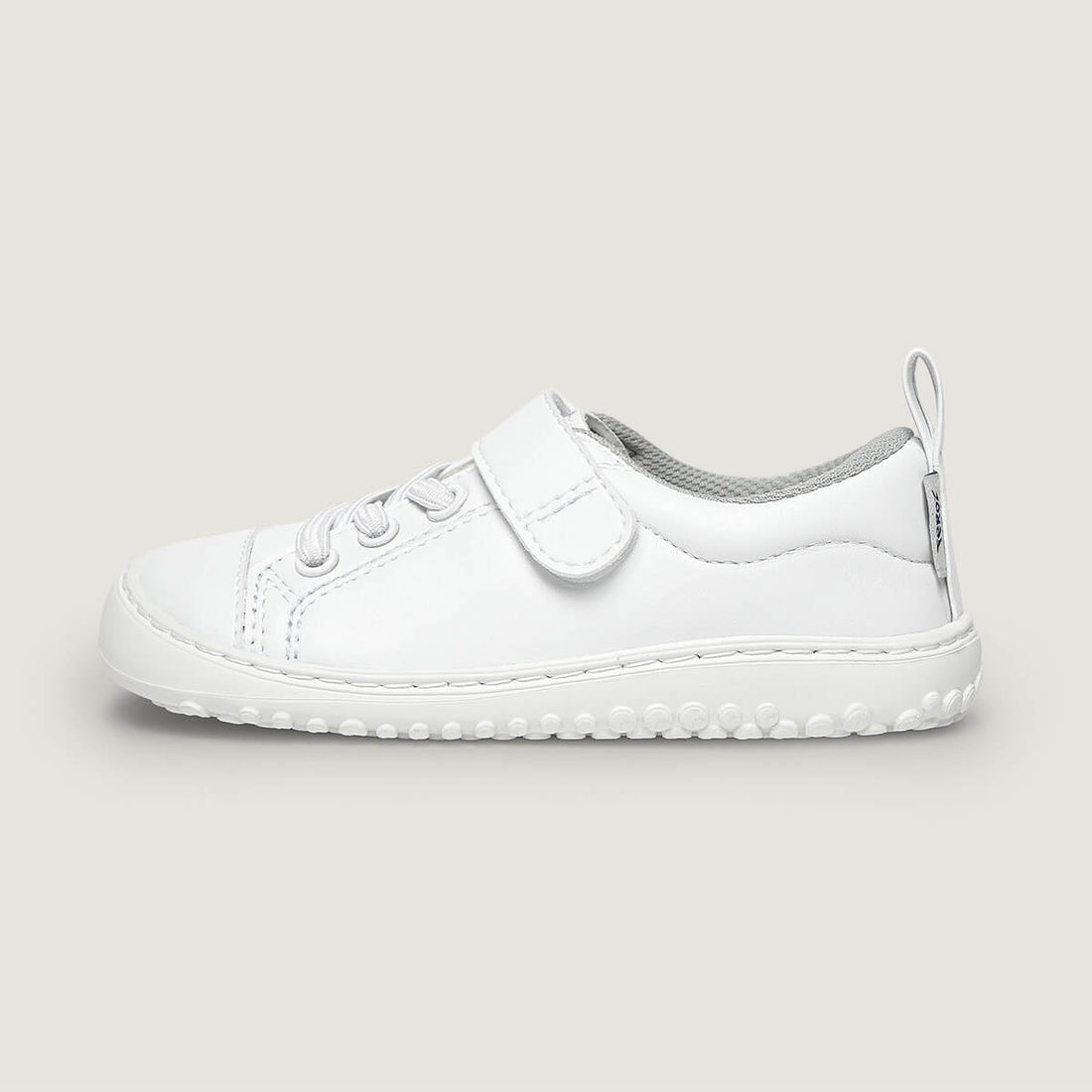 Lateral Paterna Escolar | Blanco Microfibra