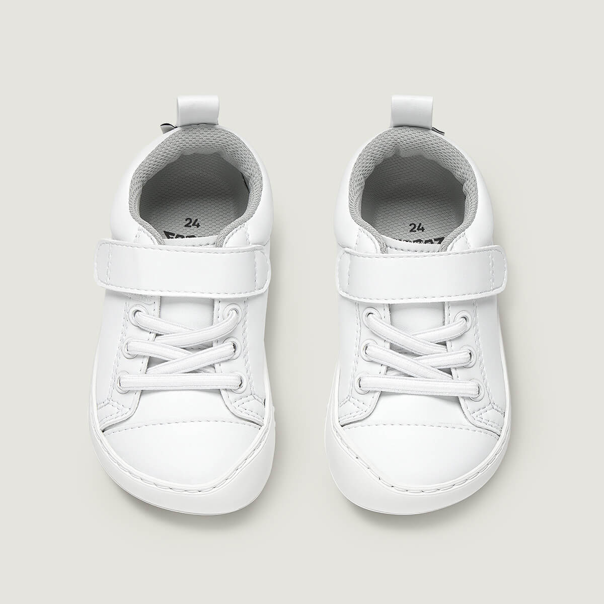 zapatillas uniforme colegio respetuosas veganas infantil blanco paterna rocker escolar aw26 02