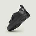 zapatillas uniforme comodas pies frescos secos ninas color negro valencia rocker escolares aw26 03