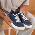 Cheste freekers  | azul denim serraje reciclado